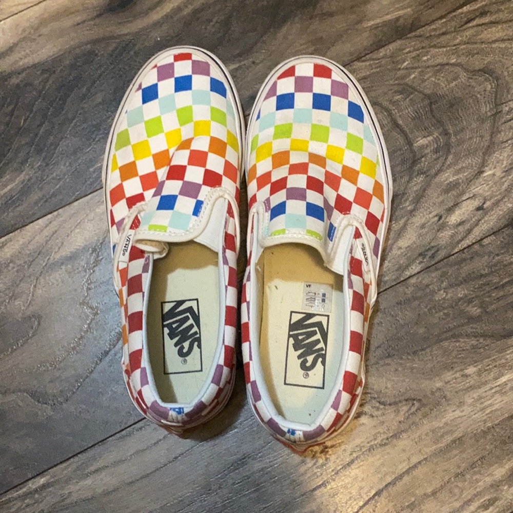Rainbow vans